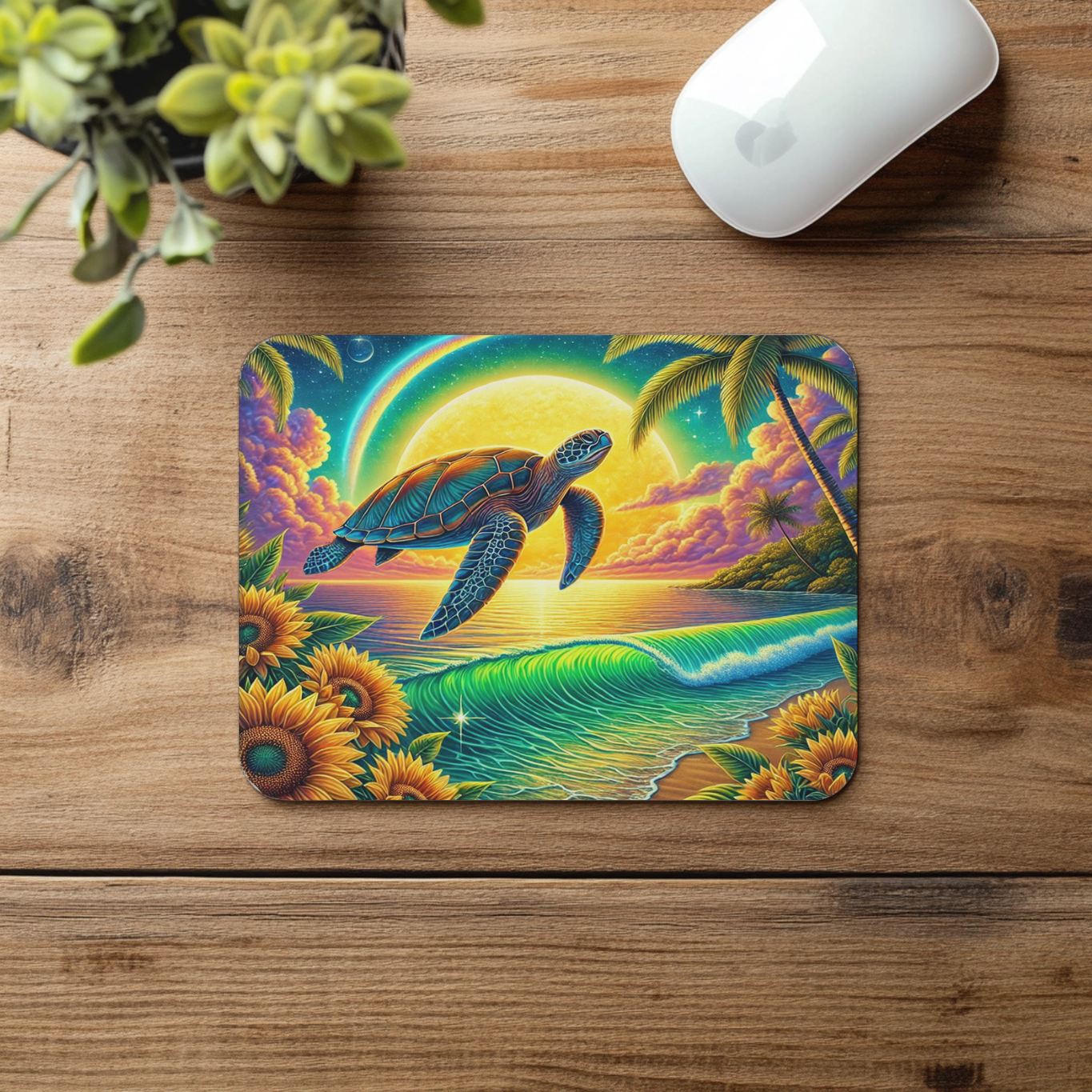 Sea Turtle 25 Mouse Pad