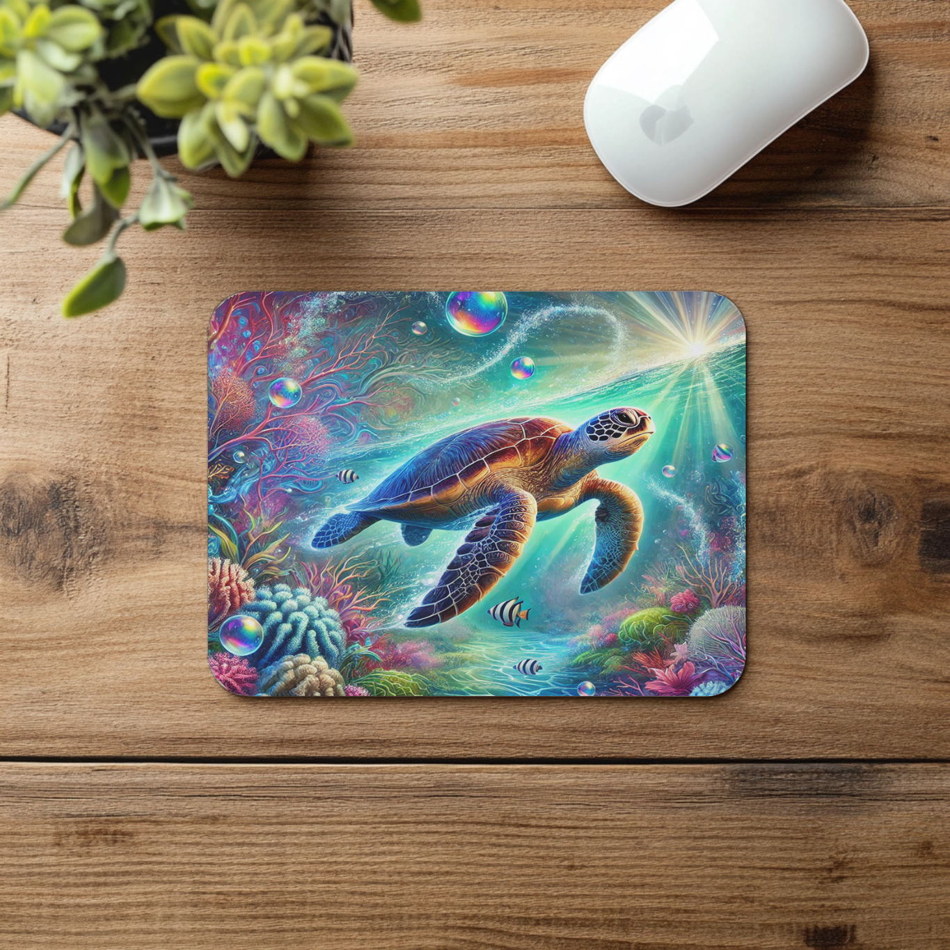 Sea Turtle 36 Mouse Pad