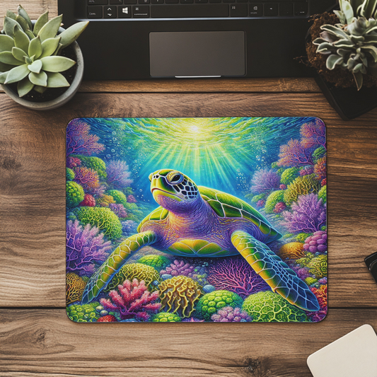 Sea Turtle 10 Mouse Pad